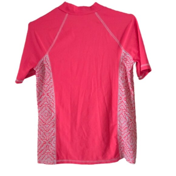 Circo Hot Pink Girls Active Wear Short Sleeve Shirt - Picture 2 of 3